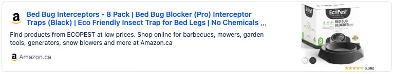 Bed Bugs Interceptor - Normal Size Bed Bugs Interceptor - Normal Size