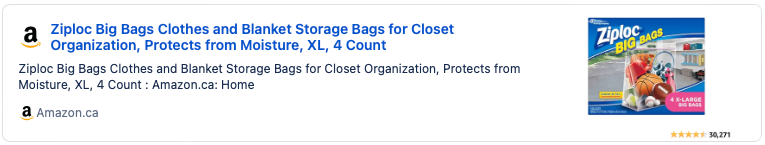 Ziplock Bag XL Size Ziplock Bag XL Size